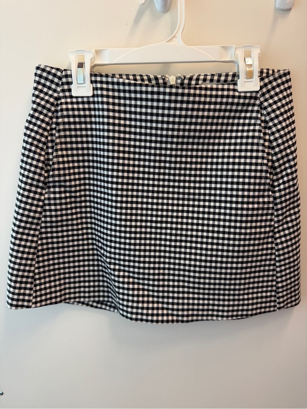 Urban Outfitters Black & White Gingham Mini Skirt